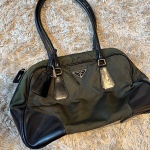 Prada Tessuto Bauletto Bag